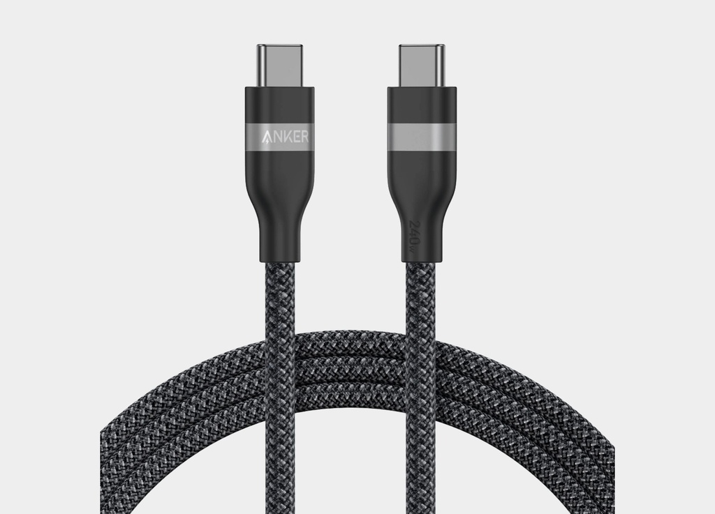 Anker USB-C to USB-C Cable 6ft 240W | Black