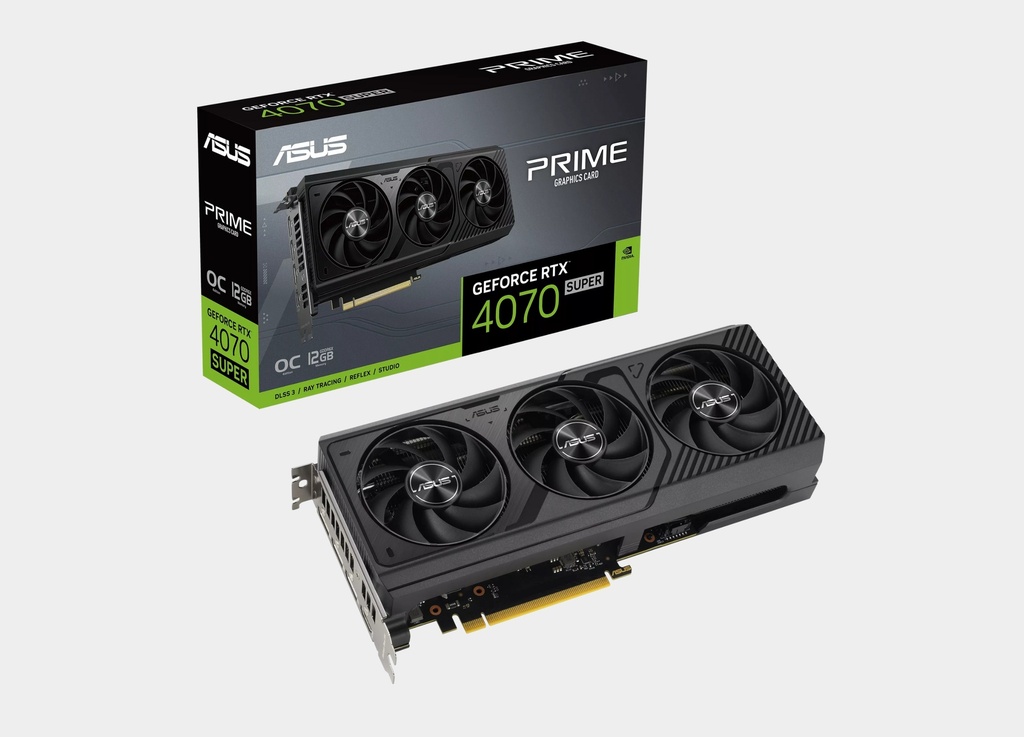 ASUS Prime GeForce RTX™ 4070 SUPER OC Edition 12GB