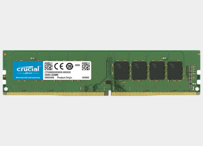 Crucial 8GB UDIMM 3200MHz