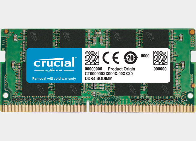 Crucial SODIMM 16GB DDR4 3200MHz CL22 