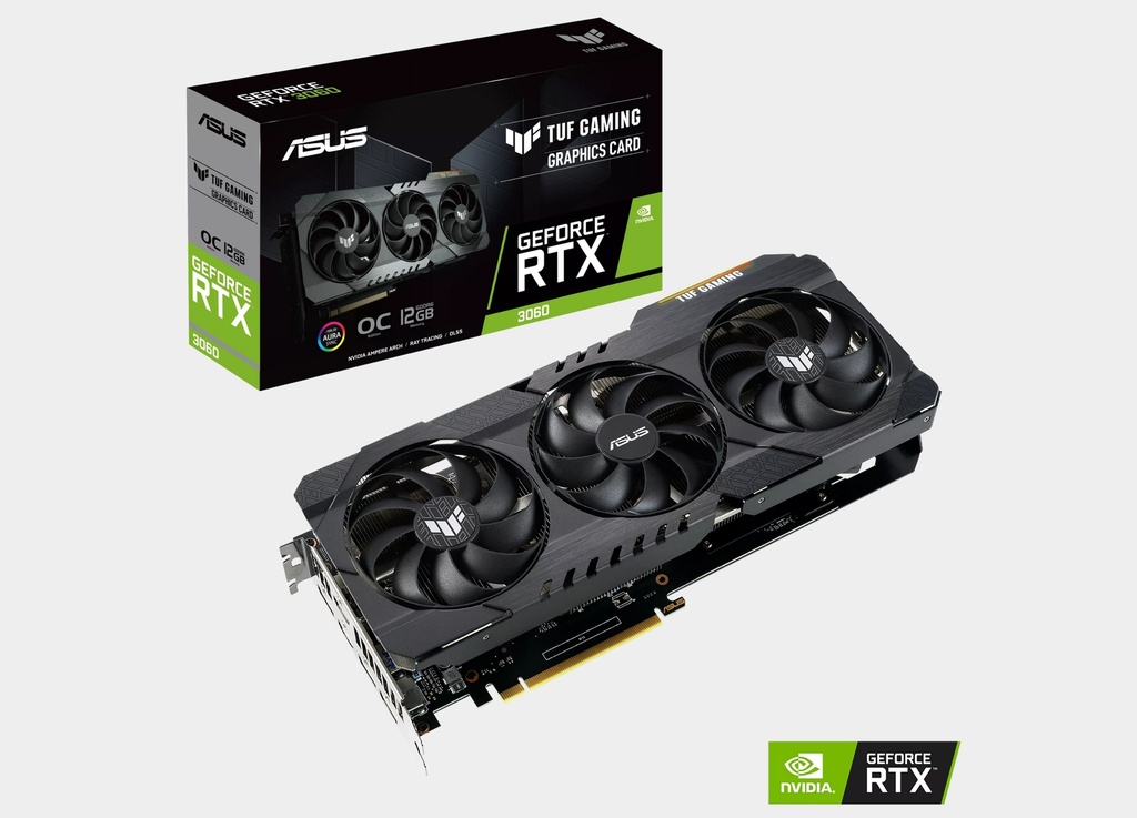 ASUS TUF Gaming GeForce RTX™ 3060 OC Edition 12GB GDDR6