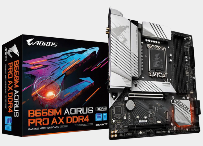 GIGABYTE B660M AORUS PRO AX DDR4