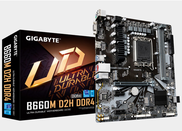 GIGABYTE B660M D2H DDR4