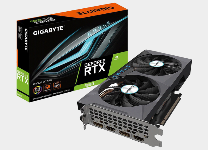 GIGABYTE GeForce RTX™ 3060 EAGLE OC 12G