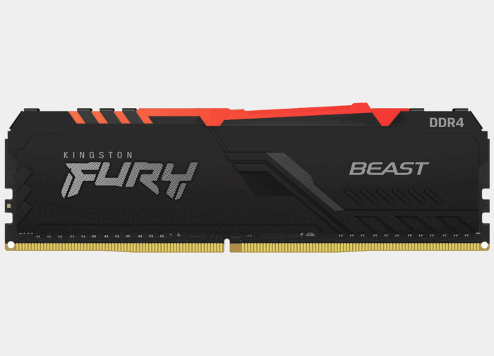 Kingston Fury Beast UDIMM 16GB DDR4 3200MHz CL16 RGB