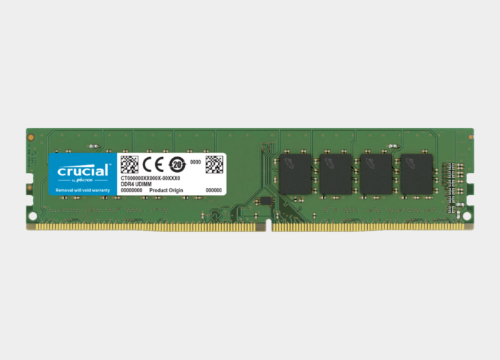 Crucial UDIMM 16GB DDR4 2666MHz CL19 