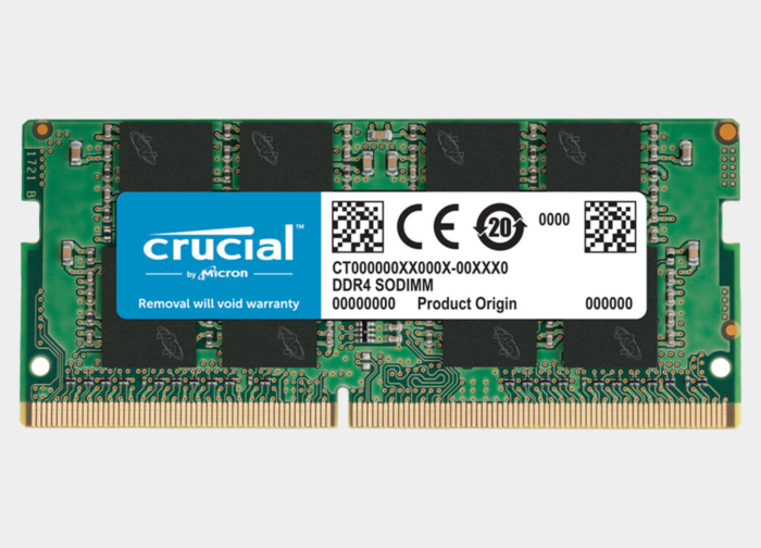 Crucial SODIMM 8GB DDR4 2666MHz CL19 