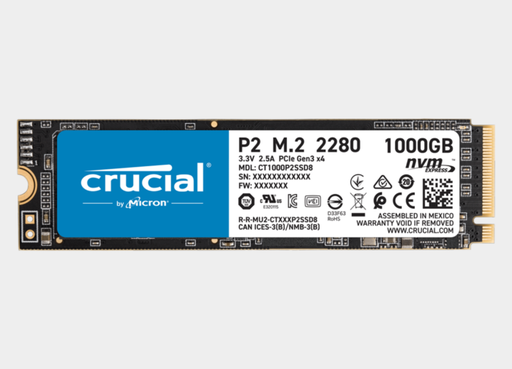 [CT1000BX500SSD1] CRUCIAL M2 2280 1TB NVMe