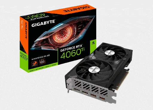 [GV-N406TWF2OC-8GD] GIGABYTE GeForce RTX™ 4060 Ti WINDFORCE OC 8G