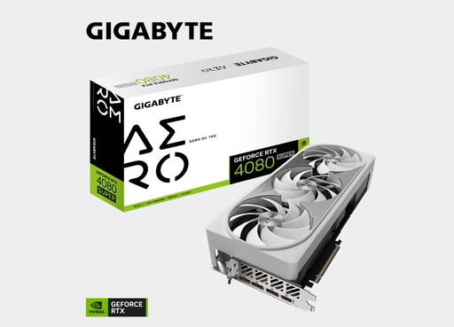 [GV-N408SAREO OC-16GD] GIGABYTE GeForce RTX™ 4080 SUPER AERO OC 16G