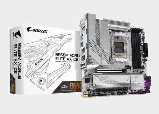 [B650M A ELITE AX ICE] GIGABYTE B650M AORUS ELITE AX ICE