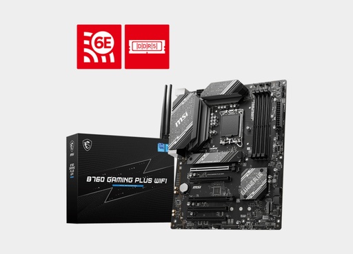 [911-7D98-019] MSI B760 GAMING PLUS WIFI