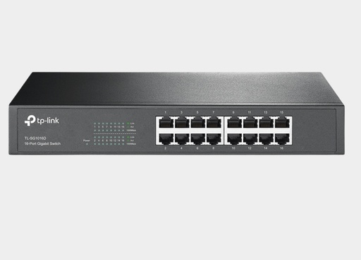 [TL-SG1016D] TP-Link TL-SG1016D 16-Port Gigabit Desktop/Rackmount Switch 