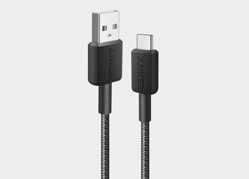 [A81H5H11] Anker Cable 322 USB-A to USB-C 3ft Black