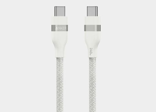 [A82E2H21] Anker USB-C to USB-C Cable 3ft 240W | White