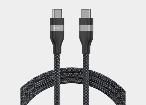 [A82E2H12] Anker USB-C to USB-C Cable 6ft 240W | Black