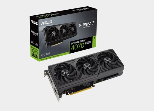 [90YV0KC6-M0NA00] ASUS Prime GeForce RTX™ 4070 SUPER OC Edition 12GB