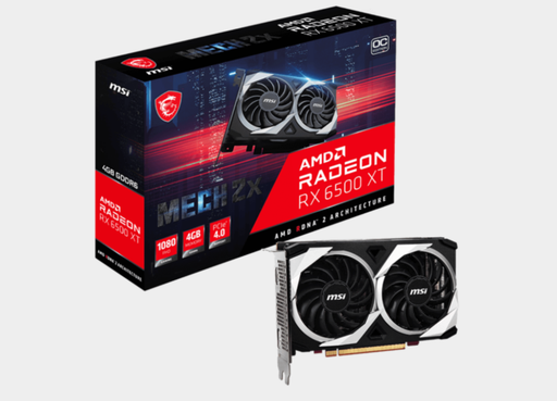 [RX6500XTMECH2X4GOC] MSI RX 6500 XT MECH 2X 4G OC GDDR6