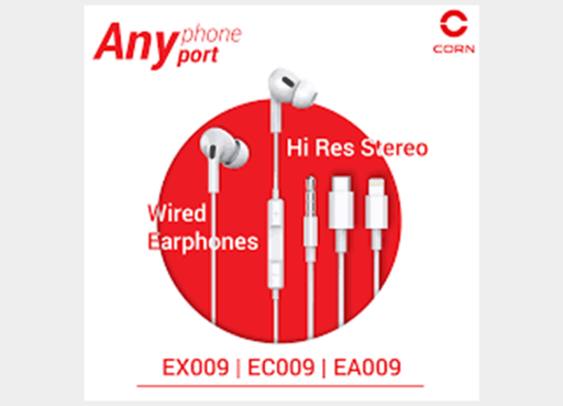 [EA009] CORN EARPHONE
