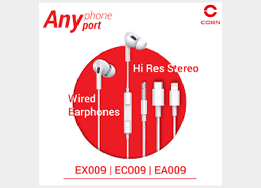 [EX009] CORN EARPHONE