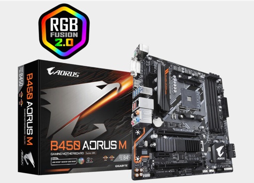 [B450-A-M] GIGABYTE B450 AORUS M