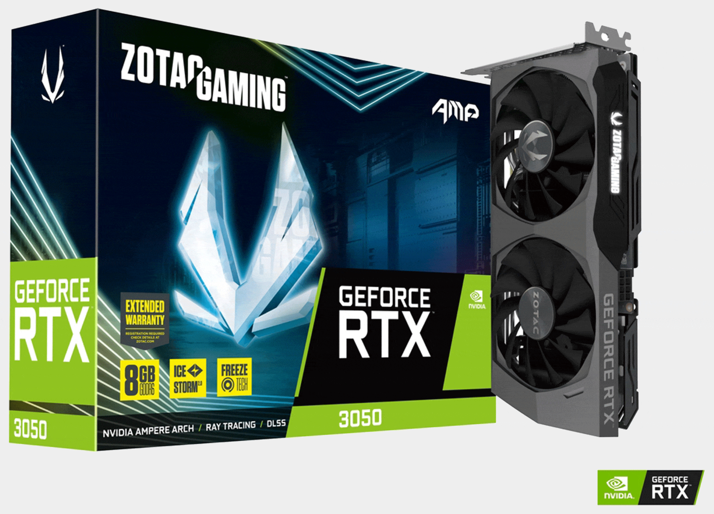 [RTX3050AMP] ZOTAC GAMING RTX 3050 AMP 8GB GDDR6