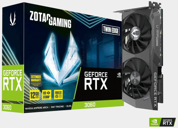 [RTX 3060 Twin Edge 12GB GDDR6] ZOTAC GAMING RTX 3060 Twin Edge 12GB GDDR6