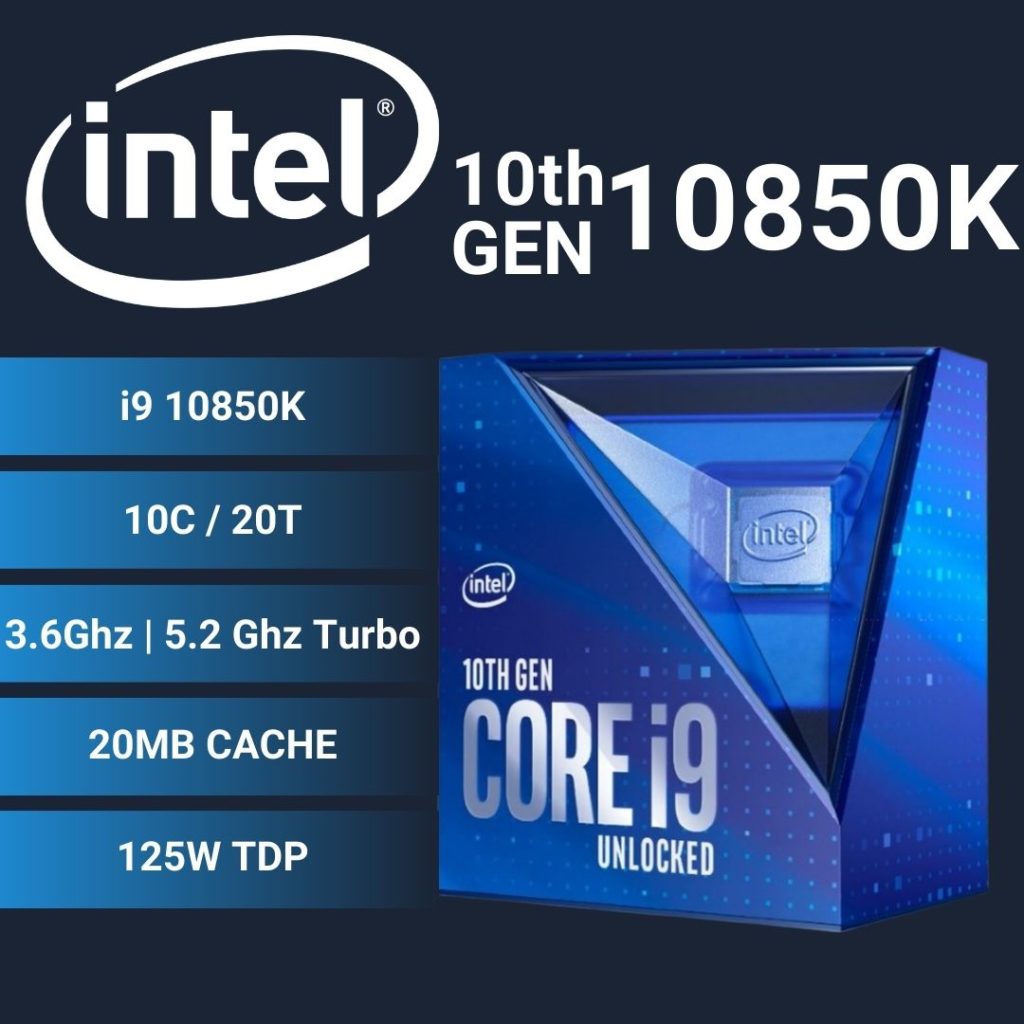 مراجعة بروسيسور إنتل | Intel Core i9-10850K Processor | الجيل العاشر