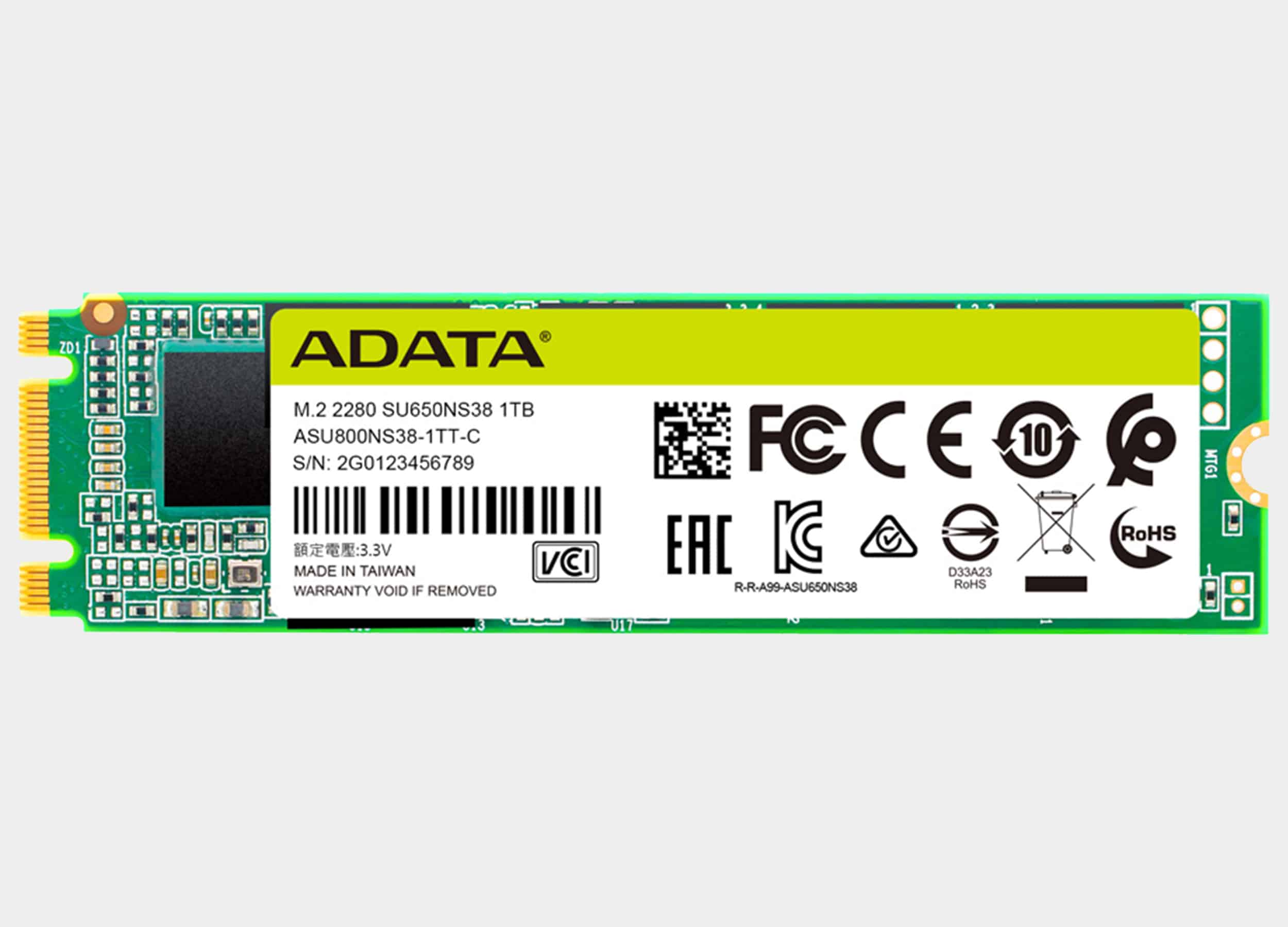 A DATA SU650 120GB M.2 SSD 2280