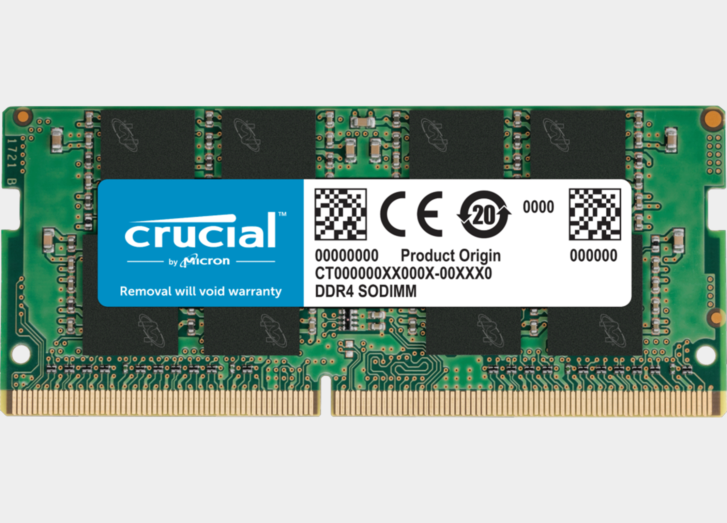 Crucial 16GB DDR4 3200 SODIMM CT16G4SFD832A