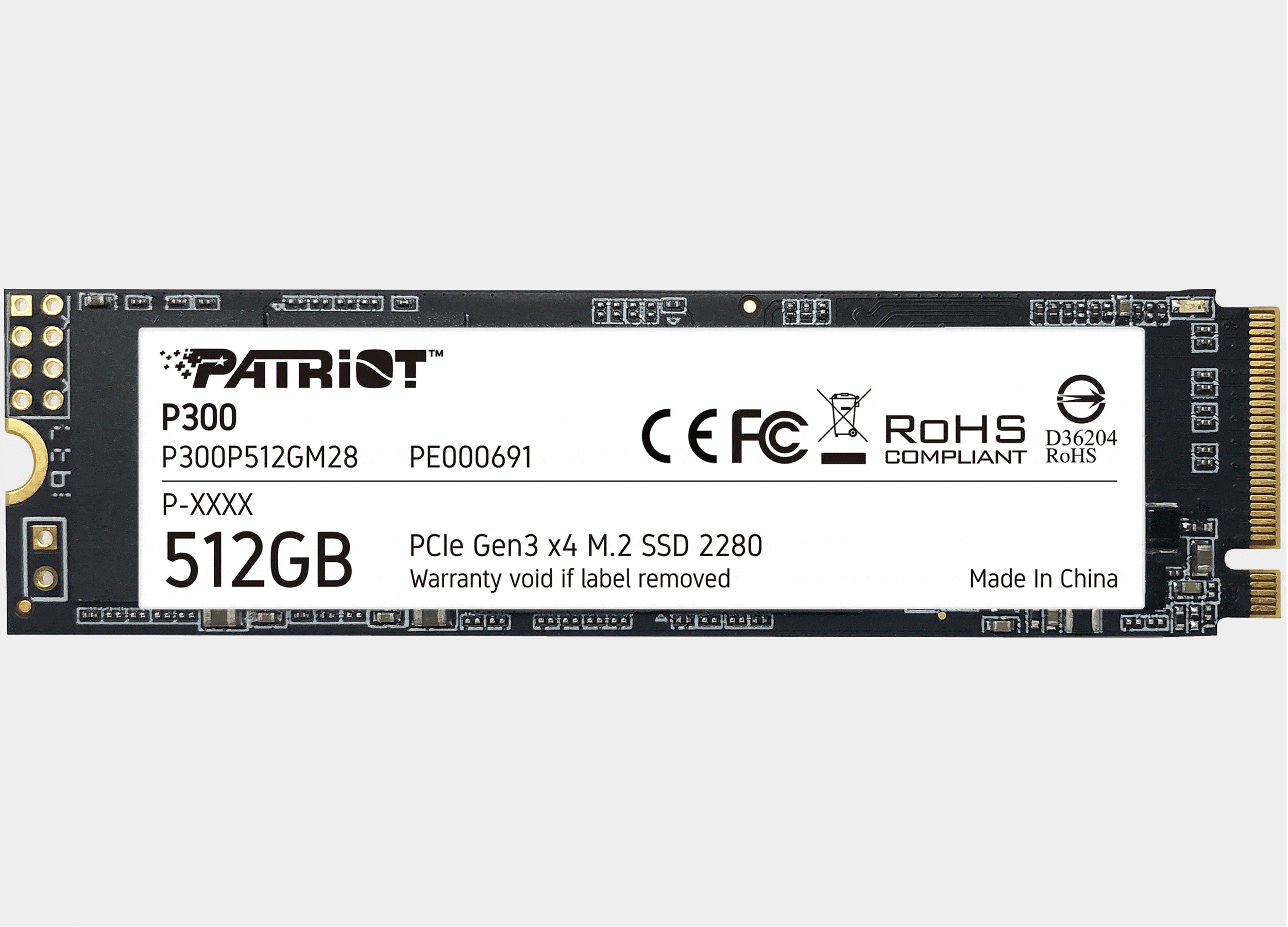 Patriot P300 M.2 2280 512GB NVMe