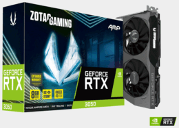 ZOTAC GAMING GeForce RTX 3050 AMP 8GB GDDR6